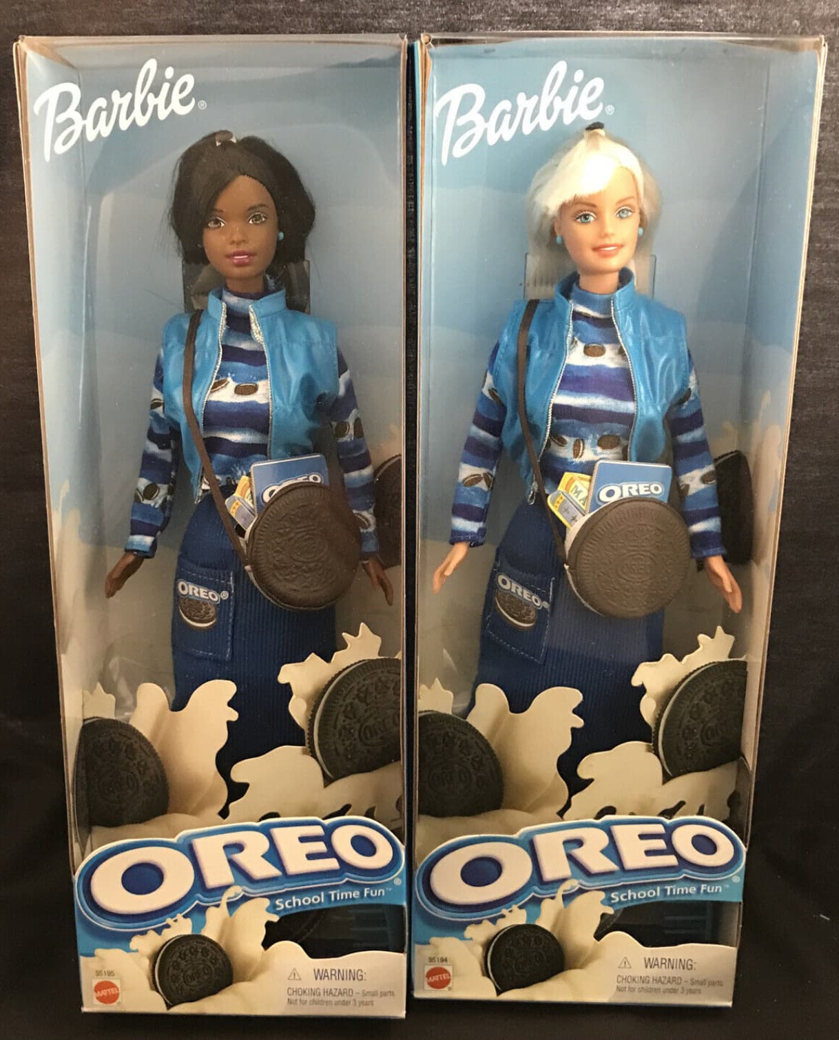 barbie oreo - Barbie Barbie Oreo Oreo M Oreo Oreo School Time Fun Oreo School Time Fun 55195 Mattel A Warning Choking HazardSmall parts Not for children under 3 years 55194 Mattel A Warning Choking HazardSmall parts Not for children under 3 years